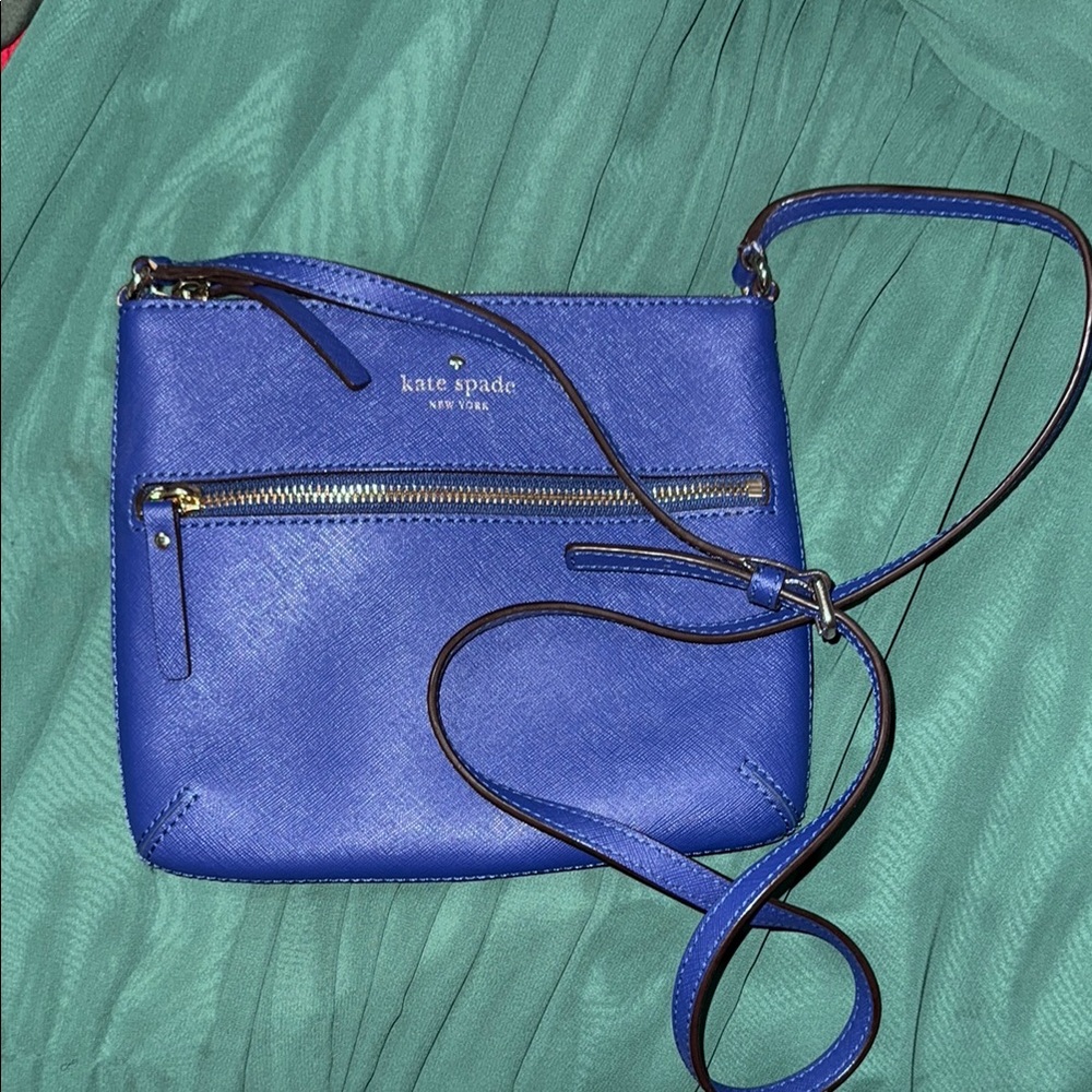 Kate Spade Royal Blue Crossbody Bag